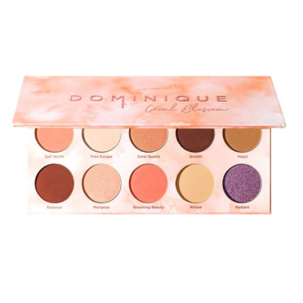 Dominique Cosmetics Coral Blossom Eyeshadow Palette